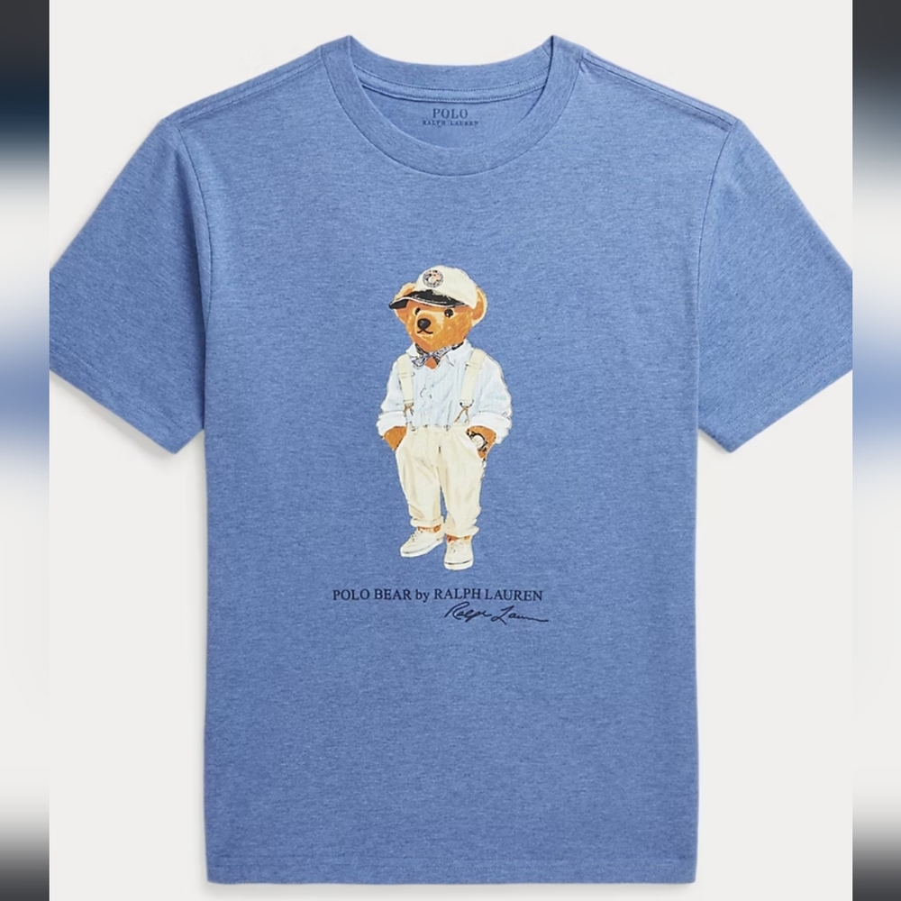 T-Shirts Polo Bear Cotton Jersey Tee